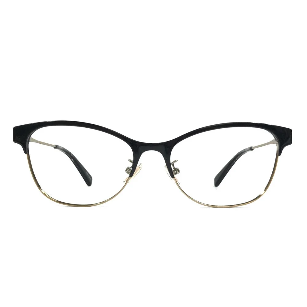 Coach Eyeglasses Frames HC5111 9346 Shiny Light Gold Cat Eye Full Rim 53-17-140